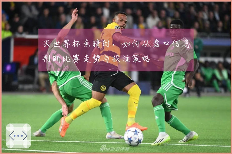 买世界杯竞猜时，如何从盘口信息判断比赛走势与投注策略