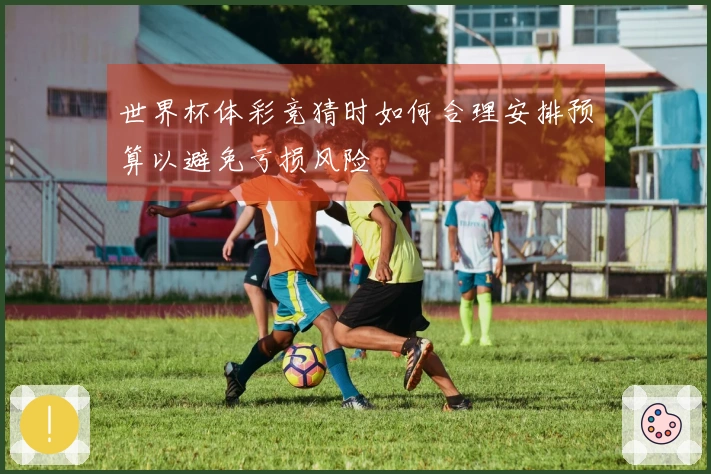 世界杯体彩竞猜时如何合理安排预算以避免亏损风险